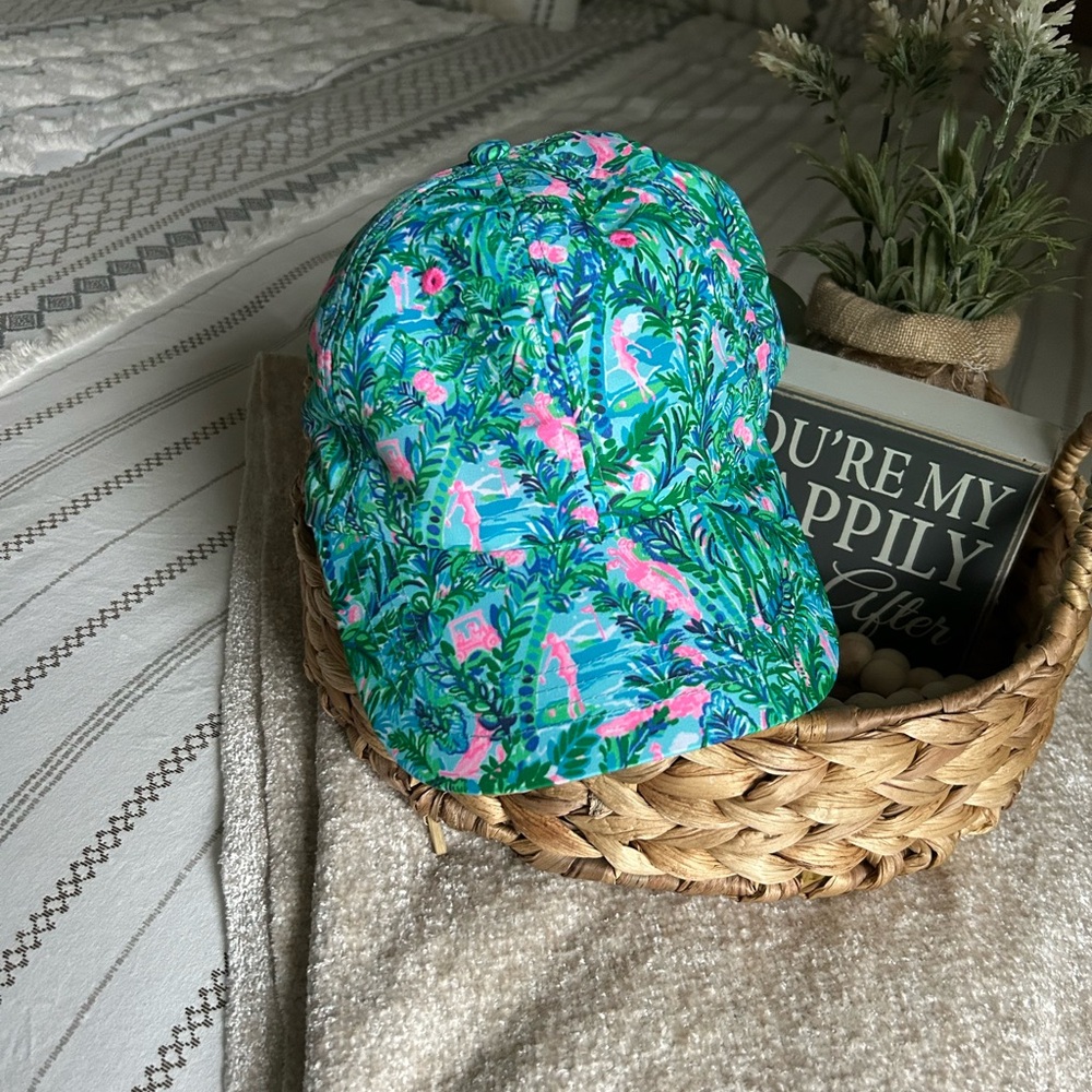 Lilly Pulitzer Tropical Print Cap